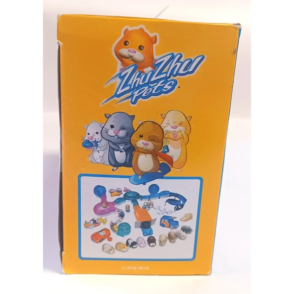 Zhu Zhu Pets Mr Squiggles Tan Hamster 2008 Cepia Toy 86651 New Sealed NIB